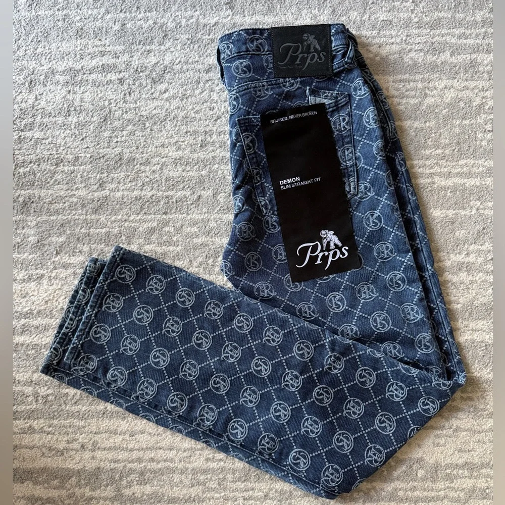 PRPS Demon Slim Straight leg Jeans